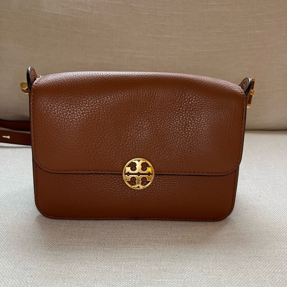 Brown Tory Burch Crossbody Purse